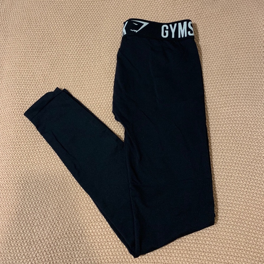 gym shark Seamless Black Leggings